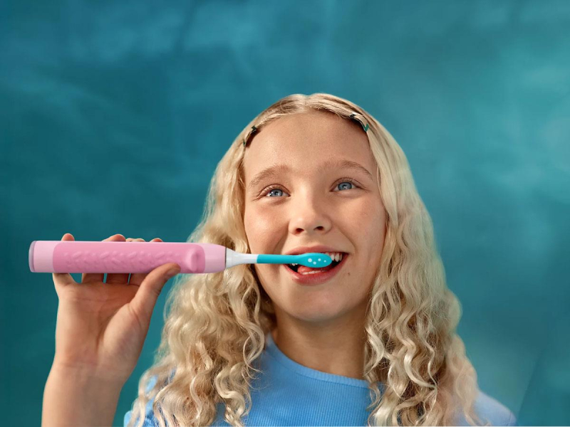 Philips Sonicare Szczoteczka soniczna for Kids Smart HX6600/41 (różowa, etui)