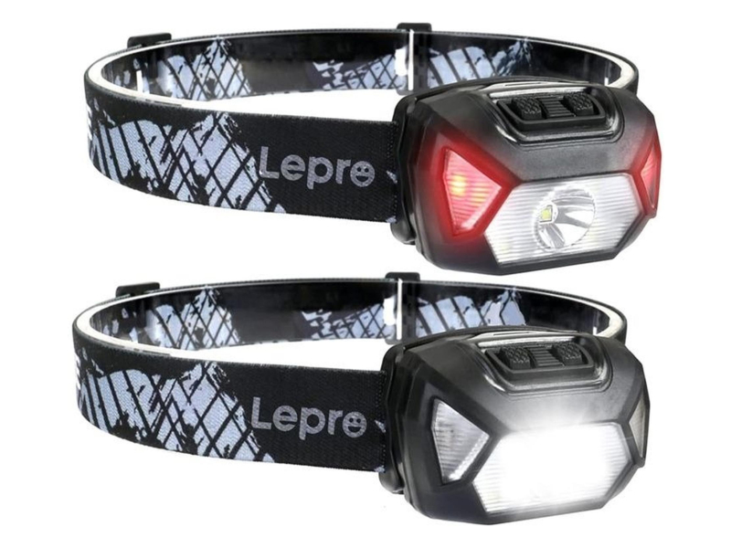 Lepro Zestaw 2x latarka czołowa 320014-2 2000lm