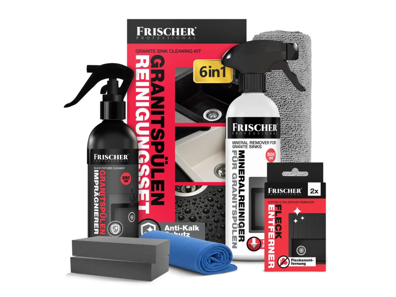 Frischer Professional Zestaw do czyszczenia zlewów granitowych