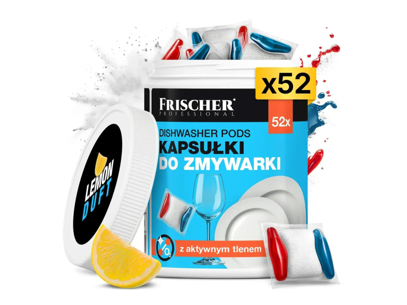 Frischer Professional Kapsułki do zmywarki trójfazowe 52 szt.