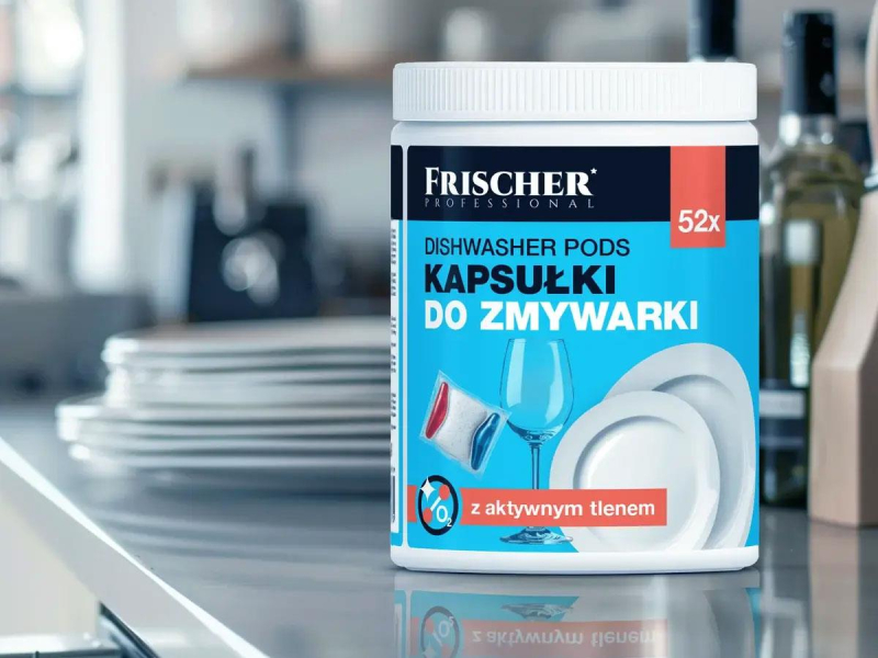 Frischer Professional Kapsułki do zmywarki trójfazowe - nabłyszczanie
