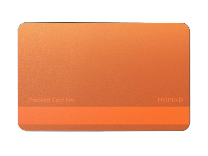 Nomad Tracking Card Pro Find My Stellar Orange
