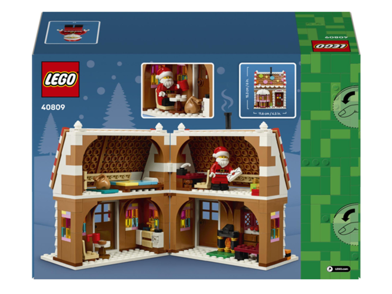 LEGO 40809 Świąteczna chatka z piernika