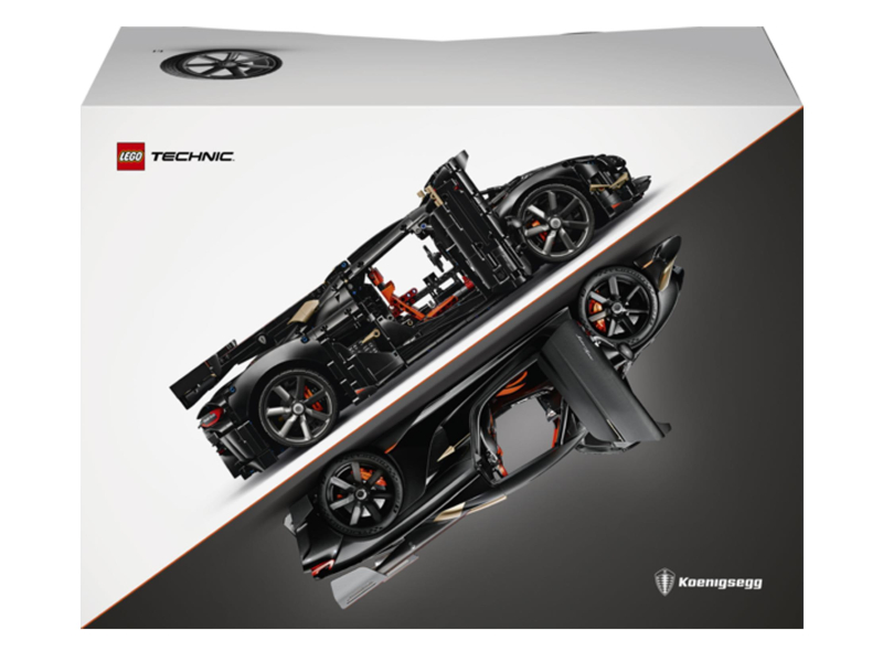 LEGO Technic 42232 Koenigsegg Sadair's Spear Megacar