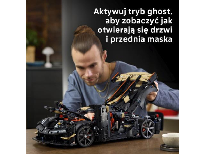 LEGO Technic 42232 Koenigsegg Sadair's Spear Megacar