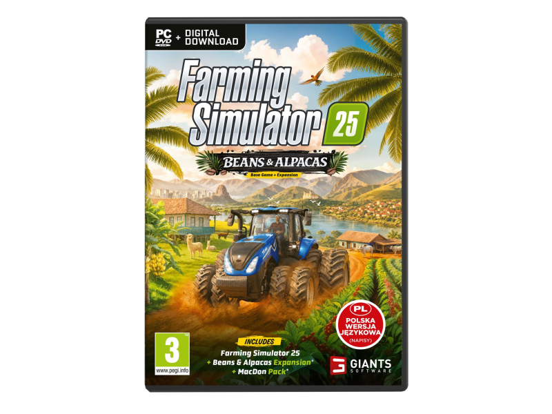 PC Farming Simulator 25: Beans & Alpacas Edition