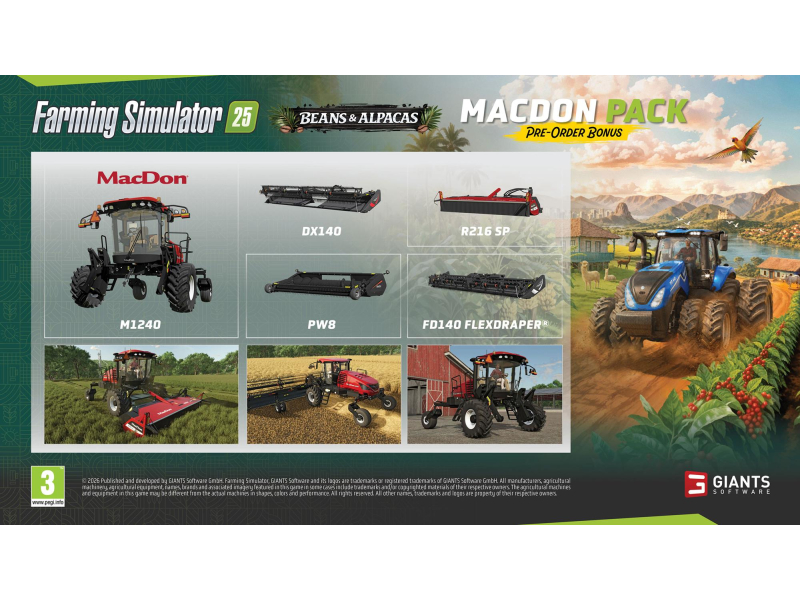 PC Farming Simulator 25: Beans & Alpacas Edition