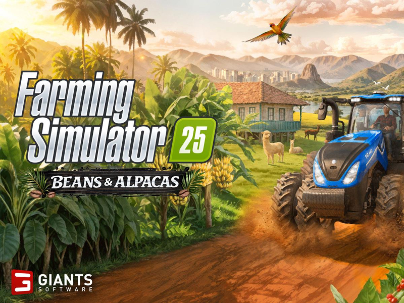 PC Farming Simulator 25: Beans & Alpacas Edition