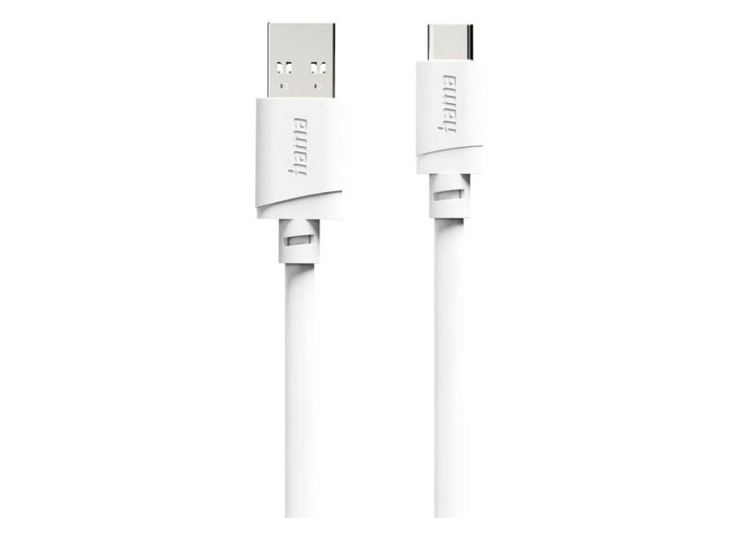 Hama Kabel ładujacy/data USB - USB-C 60W 2m biały