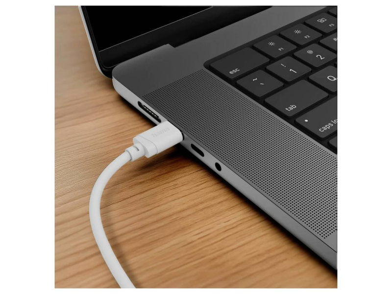 Hama Kabel ładujacy/data USB - USB-C 60W 2m biały