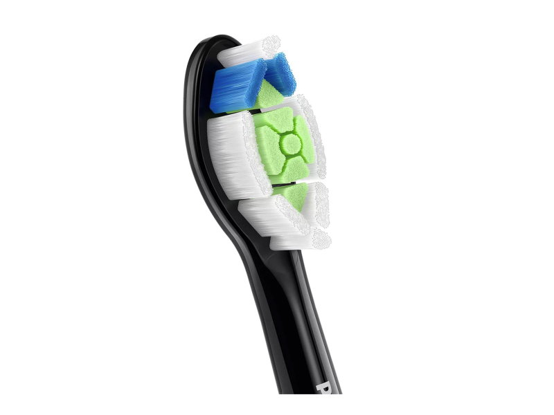 Philips Sonicare Końcówki W2 Optimal White Czarne 8 szt. HX6068/88