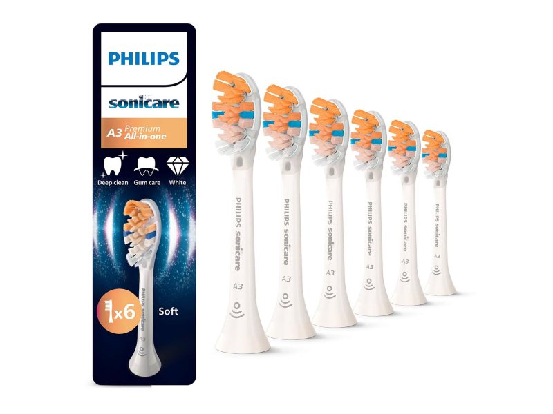Philips Sonicare Końcówki A3 Premium All-in-One 6 szt. HX9096/87