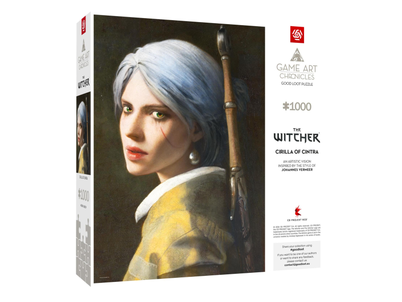 Merch Game Art Chronicles Puzzle: The Witcher (Wiedźmin) Old Maste