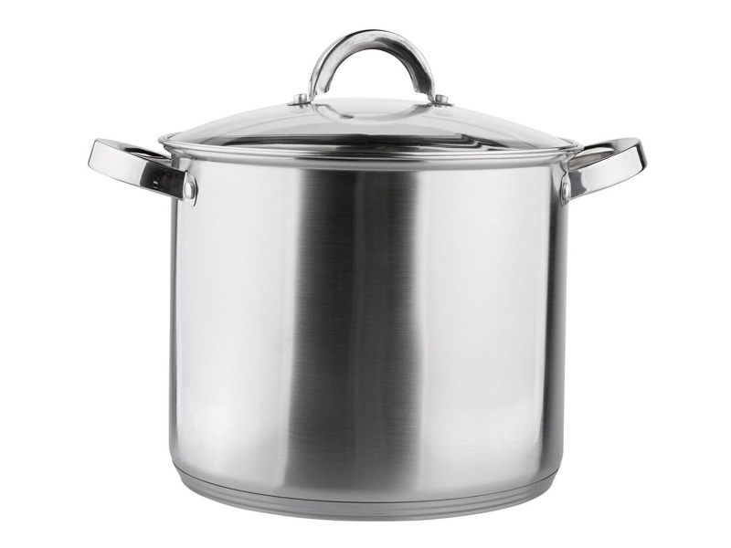 Altom Fabio garnek wysoki nierdz. 24cm 8,5l z pokrywą szklaną