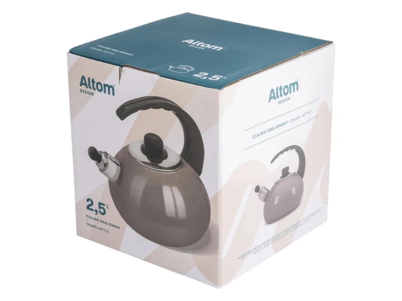 Altom Czajnik emaliowany 2,5l taupe