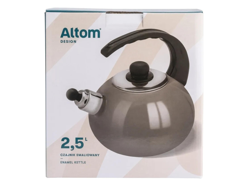 Altom Czajnik emaliowany 2,5l taupe