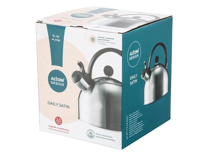 Altom Czajnik nierdzewny 2,5l Daily Satin