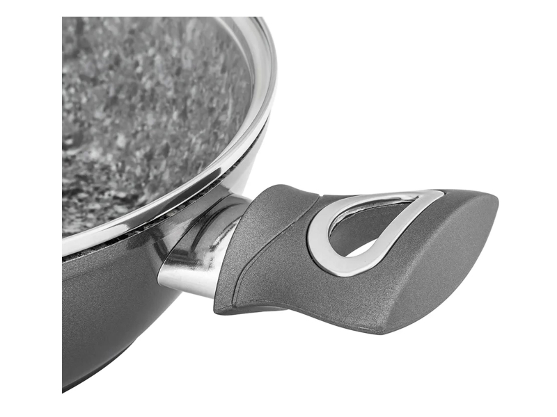Altom Valdinox Grand rondel 26cm 2,6l. z pokrywą szklaną