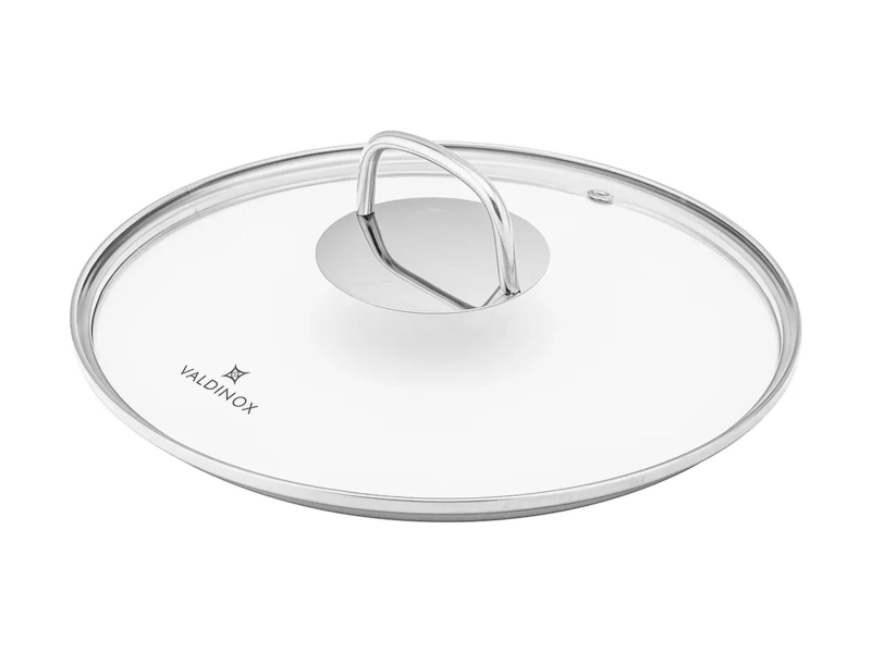 Altom Valdinox Grand rondel 26cm 2,6l. z pokrywą szklaną
