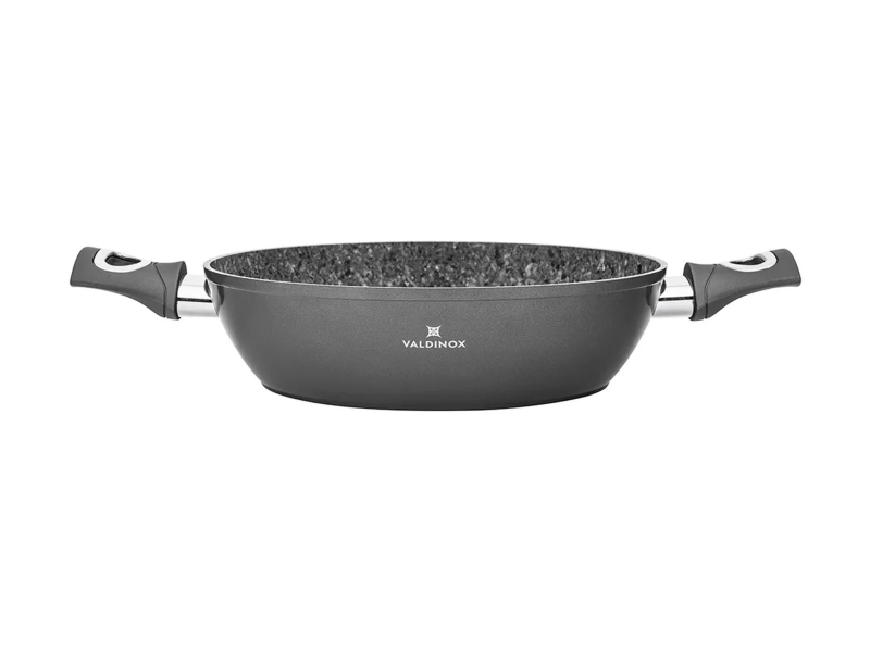 Altom Valdinox Grand rondel 26cm 2,6l. z pokrywą szklaną