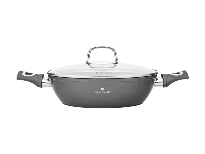 Altom Valdinox Grand rondel 26cm 2,6l. z pokrywą szklaną