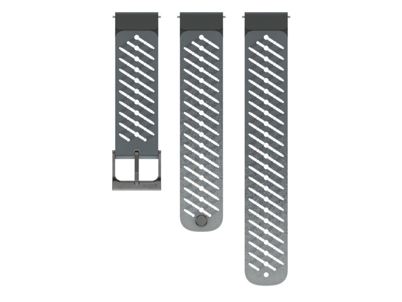 Suunto 22mm Athletic 5 Silicone Strap Graphite S+M​