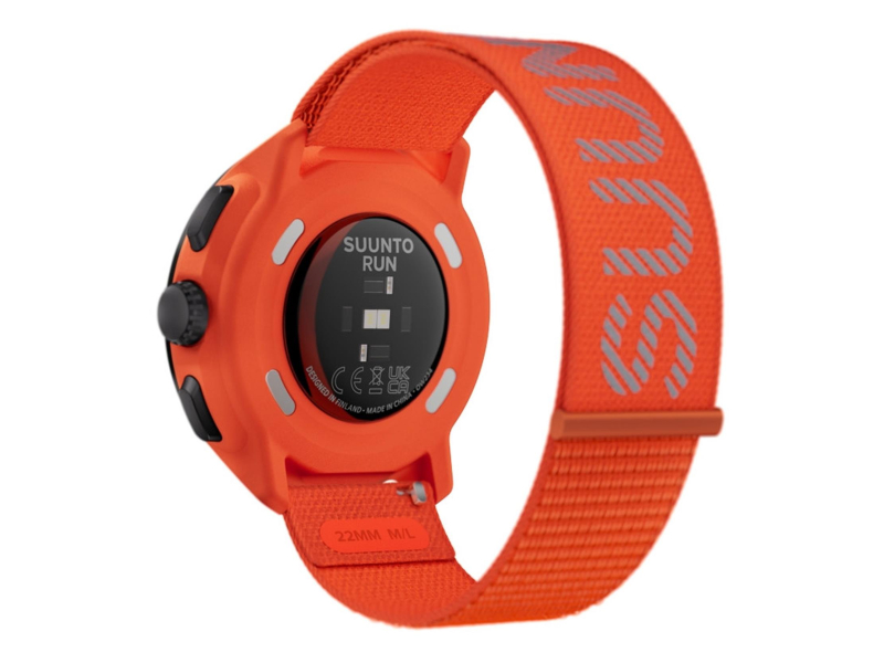 Suunto 22mm Athletic 7 Loop Textile Strap Coral Orange S/M+M/L