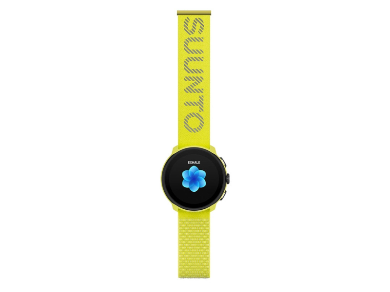 Suunto 22mm Athletic 7 Loop Textile Strap Lime S/M+M/L