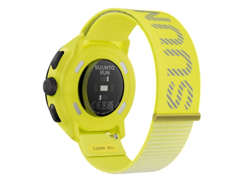 Suunto 22mm Athletic 7 Loop Textile Strap Lime S/M+M/L