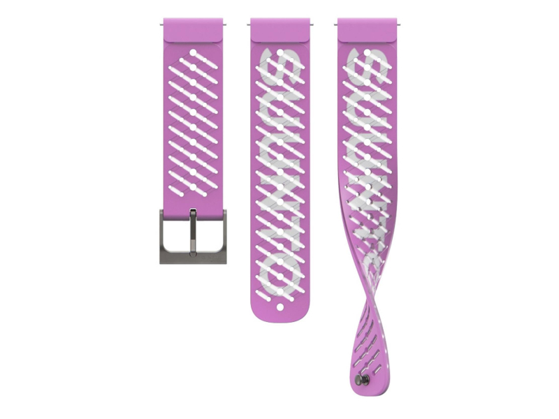 Suunto 22mm Athletic 5 Silicone Strap Orchid Purple S+M