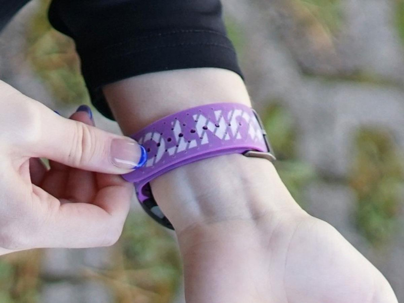 Suunto 22mm Athletic 5 Silicone Strap Orchid Purple S+M