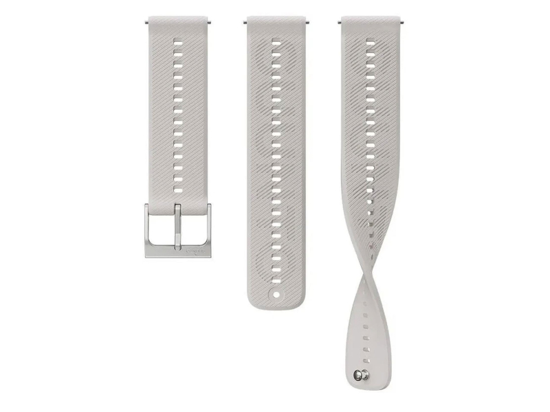 Suunto 22mm Athletic 6 Silicone Strap Feather Gray S+M