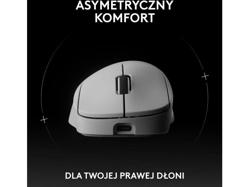 Logitech G PRO X Superlight 2 DEX biały
