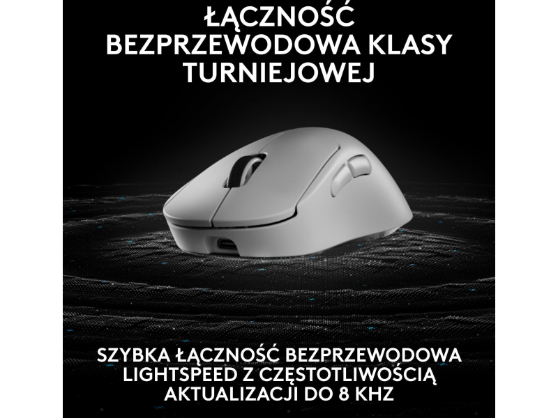 Logitech G PRO X Superlight 2 DEX biały