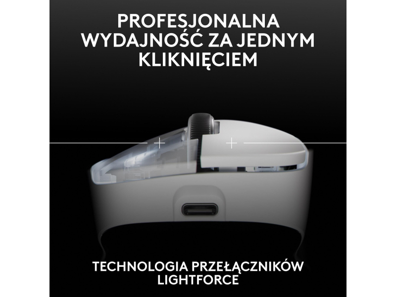Logitech G PRO X Superlight 2 DEX biały