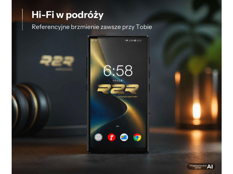 FiiO M33 black - przenośny odtwarzacz audio R2R