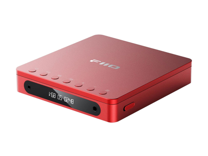 FiiO DM13 BT - czerwony - Przenośny odtwarzacz CD z Bluetooth