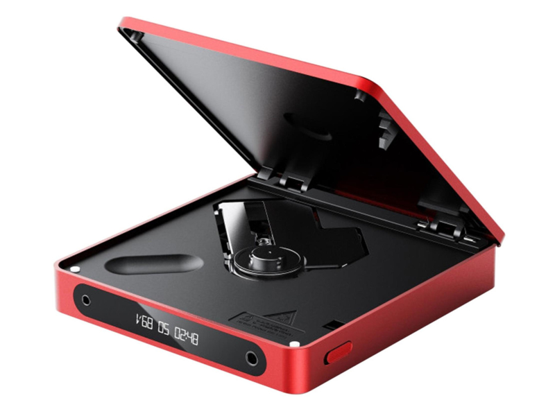 FiiO DM13 BT - czerwony - Przenośny odtwarzacz CD z Bluetooth