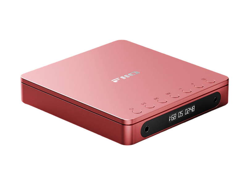 FiiO DM13 BT - czerwony - Przenośny odtwarzacz CD z Bluetooth