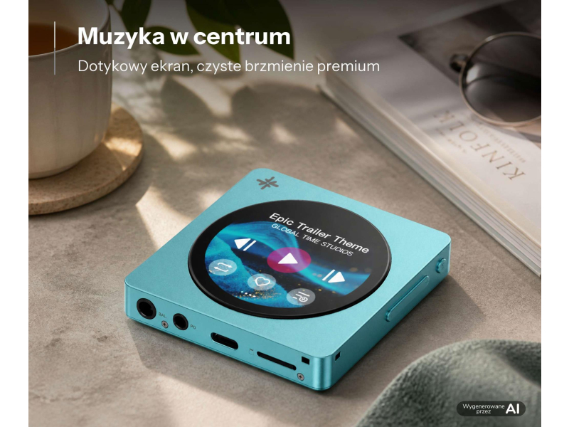 FiiO FiiO Snowsky Disc blue - przenośny odtwarzacz audio + DAC/AM