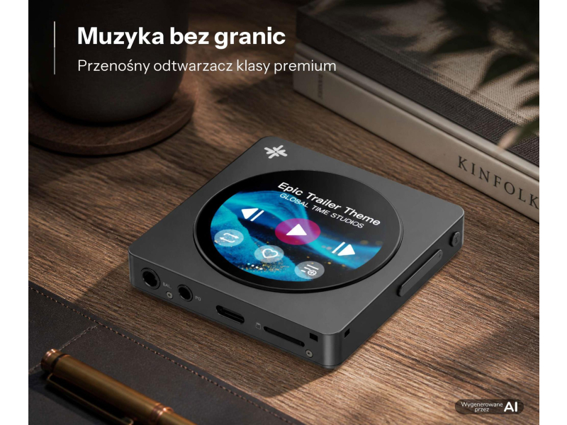 FiiO FiiO Snowsky Disc black - przenośny odtwarzacz audio + DAC/A