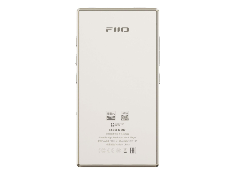 FiiO FiiO M33 gold - przenośny odtwarzacz audio R2R