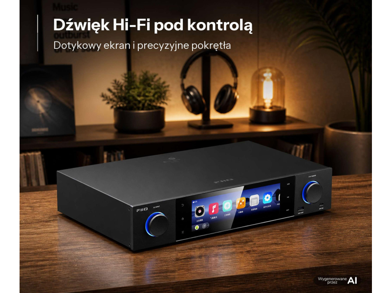 FiiO S15 - Black - Hi-Res Audio Streamer
