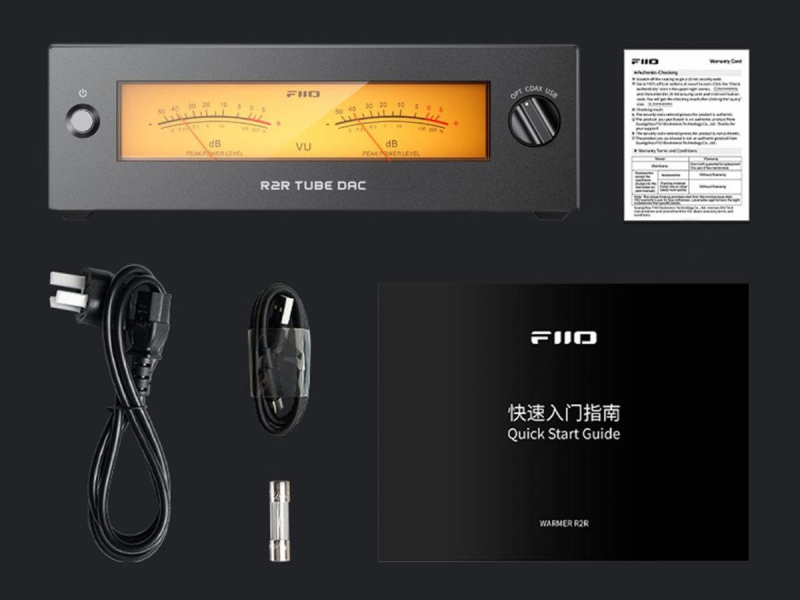FiiO Warmer - czarny - Lampowy DAC R2R/Buffer