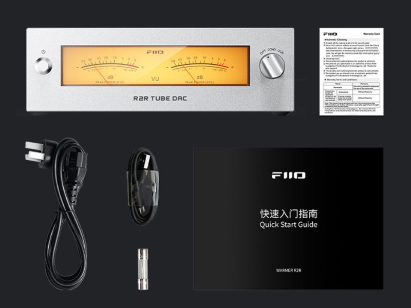 FiiO Warmer - silver - Lampowy DAC R2R/Buffer