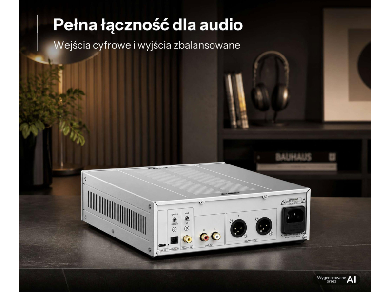 FiiO Warmer - silver - Lampowy DAC R2R/Buffer