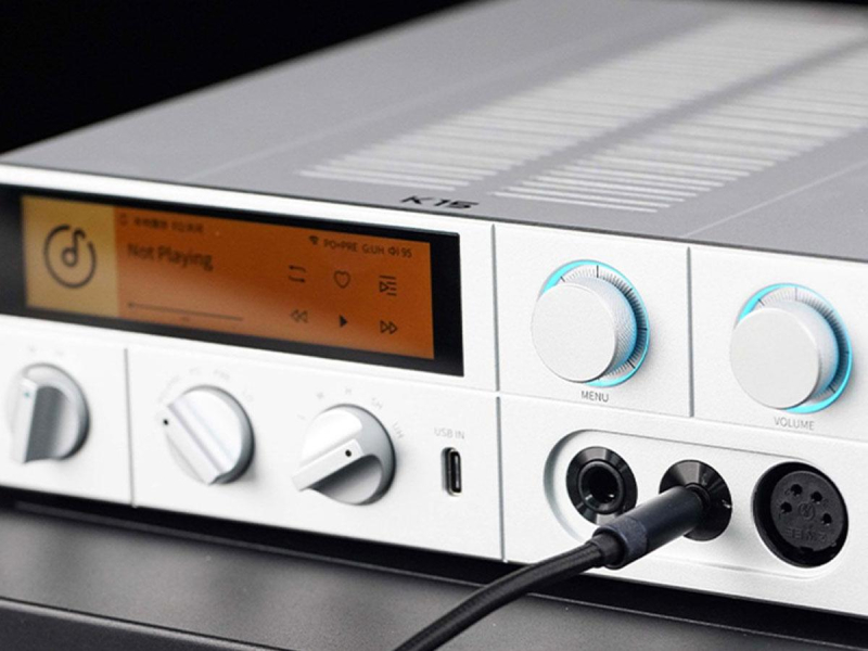 FiiO K15 - srebrny - DAC ze wzmacniaczem słuchawkowym