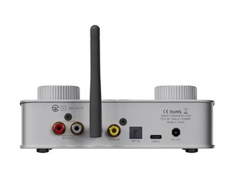 Fosi Audio K7 silver - wzmacniacz słuchawkowy z DAC do HiFi