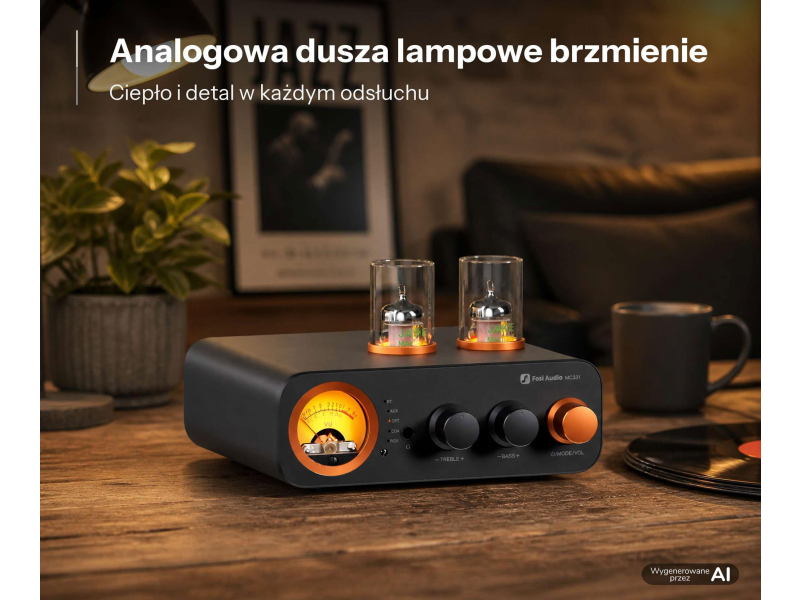 Fosi Audio MC331-24V - Wszechstronność połączeń