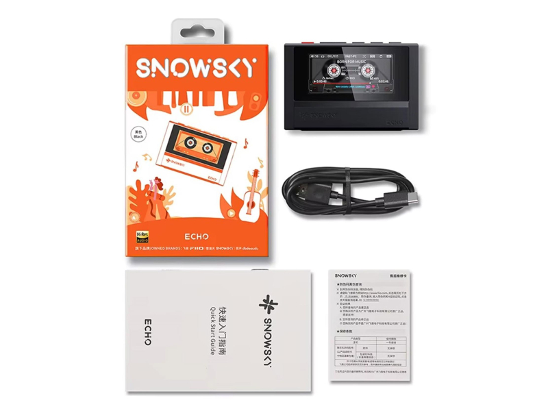 FiiO SNOWSKY ECHO black - Przenośny odtwarzacz Hi-Res
